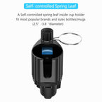 A02 Multifunctional Dual Cup Holder Expander 3 in 1 Adjustable Car Holder Phone Holder, A02