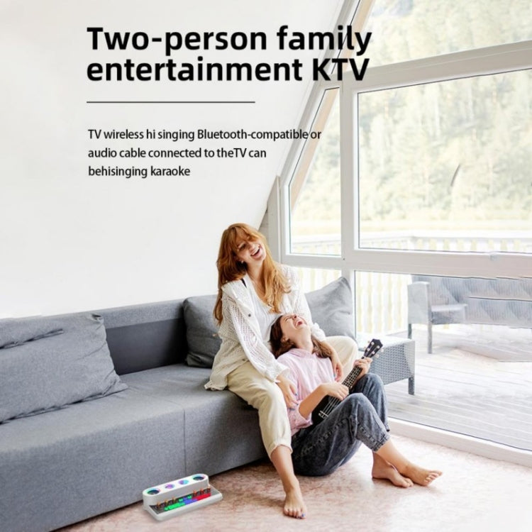 S20 Home Dual Speakers Bluetooth TF Card External Sound Card Audio, S20