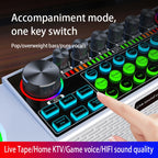 SY6 Home Live Broadcast Sound Card Multifunctional Wireless Bluetooth Speakers Portable All-in-one Machine Equipment, SY6