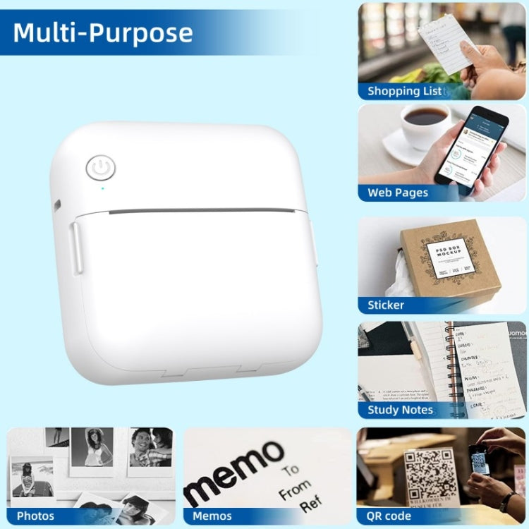 C20 Portable Multifunction Mini Printer Support OCR Text Scanning, C20