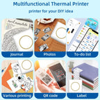 C20 Portable Multifunction Mini Printer Support OCR Text Scanning, C20