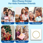 C20 Portable Multifunction Mini Printer Support OCR Text Scanning, C20