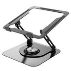 D147 Foldable 360 Degree Rotating Laptop Lifting Bracket Aluminum Alloy Notebook Desktop Stand, D147