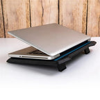 S200 Dual Silent Cooling Fan Portable Slim Notebook Cooling Pad for Laptop, S200