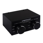 3 Input To 3 Output Fully Balanced XLR Signal Passive Stereo Selector Switch Switcher, B033