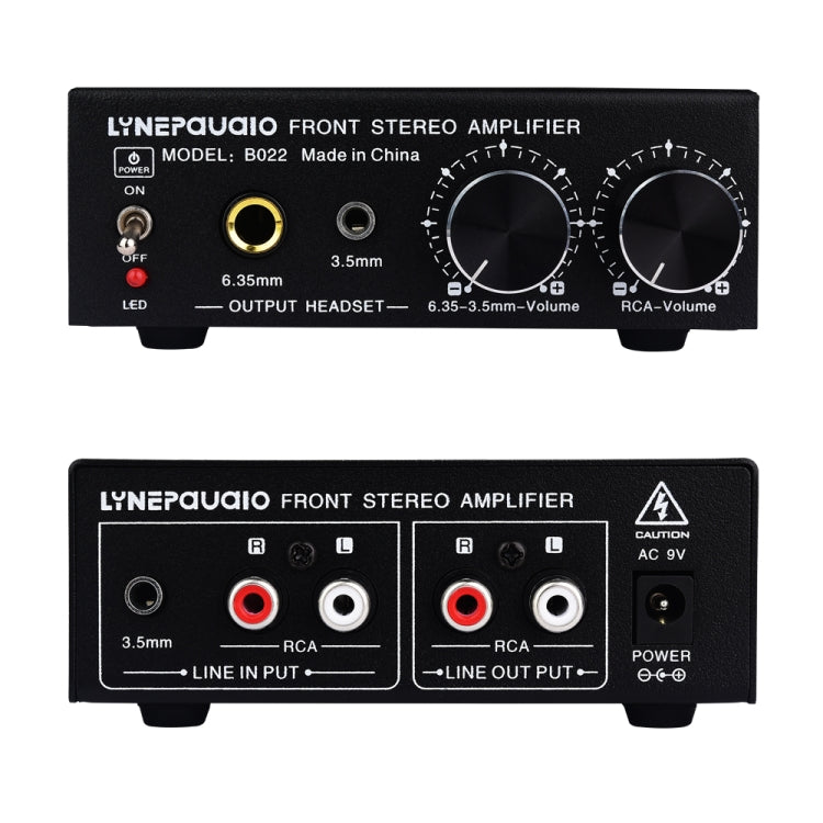 Pre-Stereo Signal Amplifier Volume Booster Headphones Active Speaker Preamp Audio Amplifier, B022