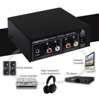 Pre-Stereo Signal Amplifier Volume Booster Headphones Active Speaker Preamp Audio Amplifier, B022