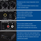 Pre-Stereo Signal Amplifier Volume Booster Headphones Active Speaker Preamp Audio Amplifier, B022