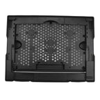 S300 3 Fan Adjustable Wind Speed Desktop Laptop Cooling Pad with Holder, S300