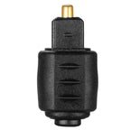 JUNSUNMAY Optical 3.5mm Female Mini Jack Plug to Digital Toslink Male Audio Adapter Connector