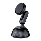 208-C Black 360 Degree Rotation Dashboard Windshield Magnetic Mobile Phone Car Holder, 208-C