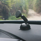 208-C Black 360 Degree Rotation Dashboard Windshield Magnetic Mobile Phone Car Holder, 208-C