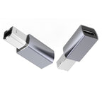 JUNSUNMAY USB Type-C Female to Male USB 2.0 Type-B Adapter Converter Connector for Printers Scanner Electric Piano, 1pc, 2pcs