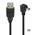 JUNSUNMAY 5 Feet USB A 2.0 to Mini B 5 Pin Charger Cable Cord, Length: 1.5m, Up, Down, Left, Right