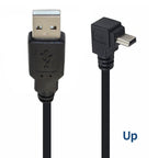 JUNSUNMAY 5 Feet USB A 2.0 to Mini B 5 Pin Charger Cable Cord, Length: 1.5m, Up, Down, Left, Right