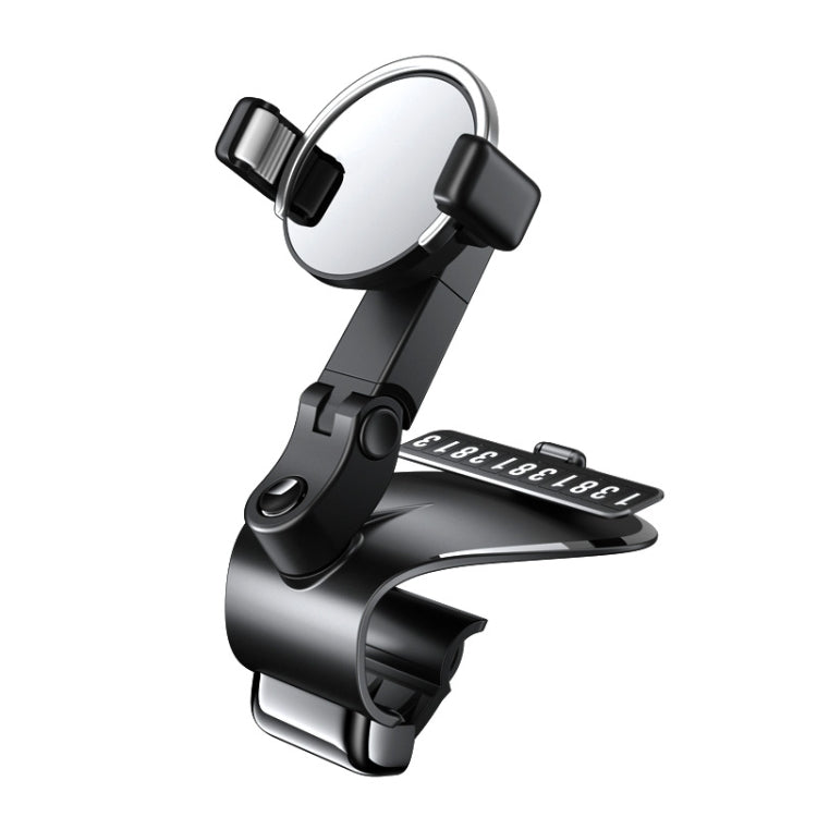 088 With Parking Phone Sign 360 Degrees Rotation Car Dashboard Mount Cell Phone Holder