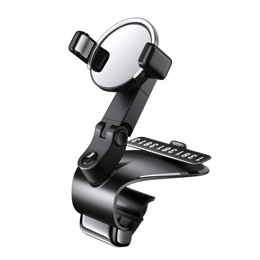088 With Parking Phone Sign 360 Degrees Rotation Car Dashboard Mount Cell Phone Holder