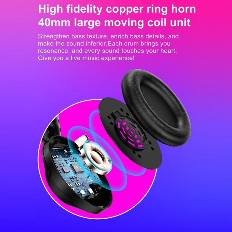 OY813 For Online Learning PC Earphones Stereo Learning Headset with Noise Cancelling Mic, OY813 (Black), OY813 (Rose Gold)