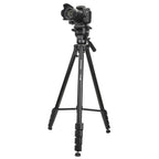 Yunteng VCT-3000 Professional Aluminum Tripod Camera Stand with Pan Head, VCT-3000