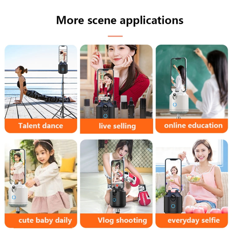 YUNTENG T7 360 Degree Rotation Desktop Smart PTZ Support Automatic Tracking