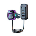 CS6 Portable Rear Seat Extended Car Charger Multi-Port Fast Charger, CS6