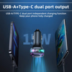 CS6 Portable Rear Seat Extended Car Charger Multi-Port Fast Charger, CS6