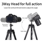 JMARY KP2208 Photography Live Streaming 1.7m Fill Light Camera Metal Tripod Holder, KP2208