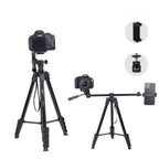 JMARY KP2209 Horizontal Extension Rod Cell Phone Camera Folding Tripod Stand, KP2209