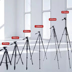 JMARY KP2209 Horizontal Extension Rod Cell Phone Camera Folding Tripod Stand, KP2209