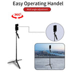 JMARY KT239 Rotation Design Camera Mount Holder 1.75m Telescopic Phone Selfie Stick Tripod, KT239