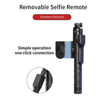 JMARY KT239 Rotation Design Camera Mount Holder 1.75m Telescopic Phone Selfie Stick Tripod, KT239