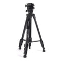 JMARY KP2599 SLR Camera Phone Live Streaming Outdoor Photography Aluminum Tripod, KP2599