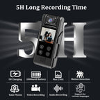 L10 1.3 Inch 180 Degree Rotation HD Outdoor Sports Camera HD Law Enforcement Recorder, L10