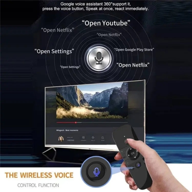 M8 For Home TV Box Smart TV 2.4G Wireless Smart Air Fly Mouse Remote Control Replacement, M8