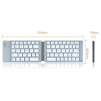 BT18 Bluetooth Keyboard Magnetic Folding Wireless Keyboard For Cell Phones Tablets Computers
