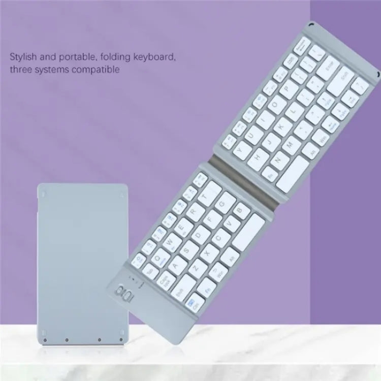BT18 Bluetooth Keyboard Magnetic Folding Wireless Keyboard For Cell Phones Tablets Computers