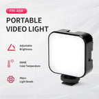 JMARY FM-48R Dimmable Photography LED Fill Light Portable Mini Camera Phone Fill Light, FM-48R