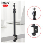 JMARY MT-49 For LED Video Light Clip Stand Adjustable Clamp Desk Mount Light Stand, MT-49