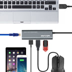 Wavlink UH3031G 10 in 1 Type-C to USB 3.0 Dock USB 3 Ports Hub HDMI Adapter, UH3031G