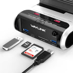 Wavlink ST336A SSD HDD Fast Offline Clone SATA  USB 3.0 External Hard Drive Case, ST336A