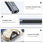 Wavlink NWU330GCA Gigabit Ethernet Adapter Type-C to 2.5 Network Card RJ45 LAN USB3.0 Converter, NWU330GCA