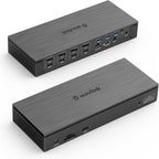 Wavlink UG69PD8 100W PD 18 in 1 Type-C Dock Compatible Type-C Universal Docking Station, US Plug, EU Plug, UK Plug, AU Plug