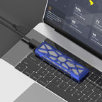 Wavlink ST338C M.2 NVMe SSD PCIE UASP M Key NGFF SATA USB-C SDD Hard Disk Box Adapter, ST338C