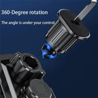 A6 Car Automatic Clamping Phone Holder 15W Magnetic Wireless Charger, A6 (Black), A6 (Red), A6 (Orange)