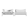 22mm 1 Pair Button Style Curved Metal Watch Band Connector, For Samsung Galaxy Watch6 / 6 Classic, For Samsung Galaxy Watch5 / 5 Pro, For Samsung Galaxy Watch4 / 4 Classic 46mm