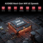 WAVLINK WN675X3-PCIE Tri-band 5400Mbps WiFi 6E PCIe Wireless Adapter BT 5.3 Network Card, WN675X3-PCIE