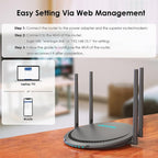WAVLINK WN531P3 WAN / LAN Port Signal Booster Wireless Repeater AC1200 Wireless Routers, US Plug, EU Plug, UK Plug, AU Plug