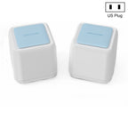 WAVLINK WN535M2 For Home Office 2pcs Mesh Wireless Router AC1200 Dual Band WiFi Signal Booster, US Plug, UK Plug, EU Plug, AU Plug