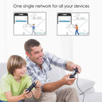 WAVLINK WN551K3 3pcs AC3000 WiFi Wireless Repeater Built-in Antenna Tri-Band Mesh Wireless Router, US Plug, UK Plug, EU Plug, AU Plug