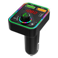 PDF3 7-Color Lights Hands-Free Bluetooth Calling MP3 Wireless Player PD/QC3.0 Fast Car Charger, PDF3